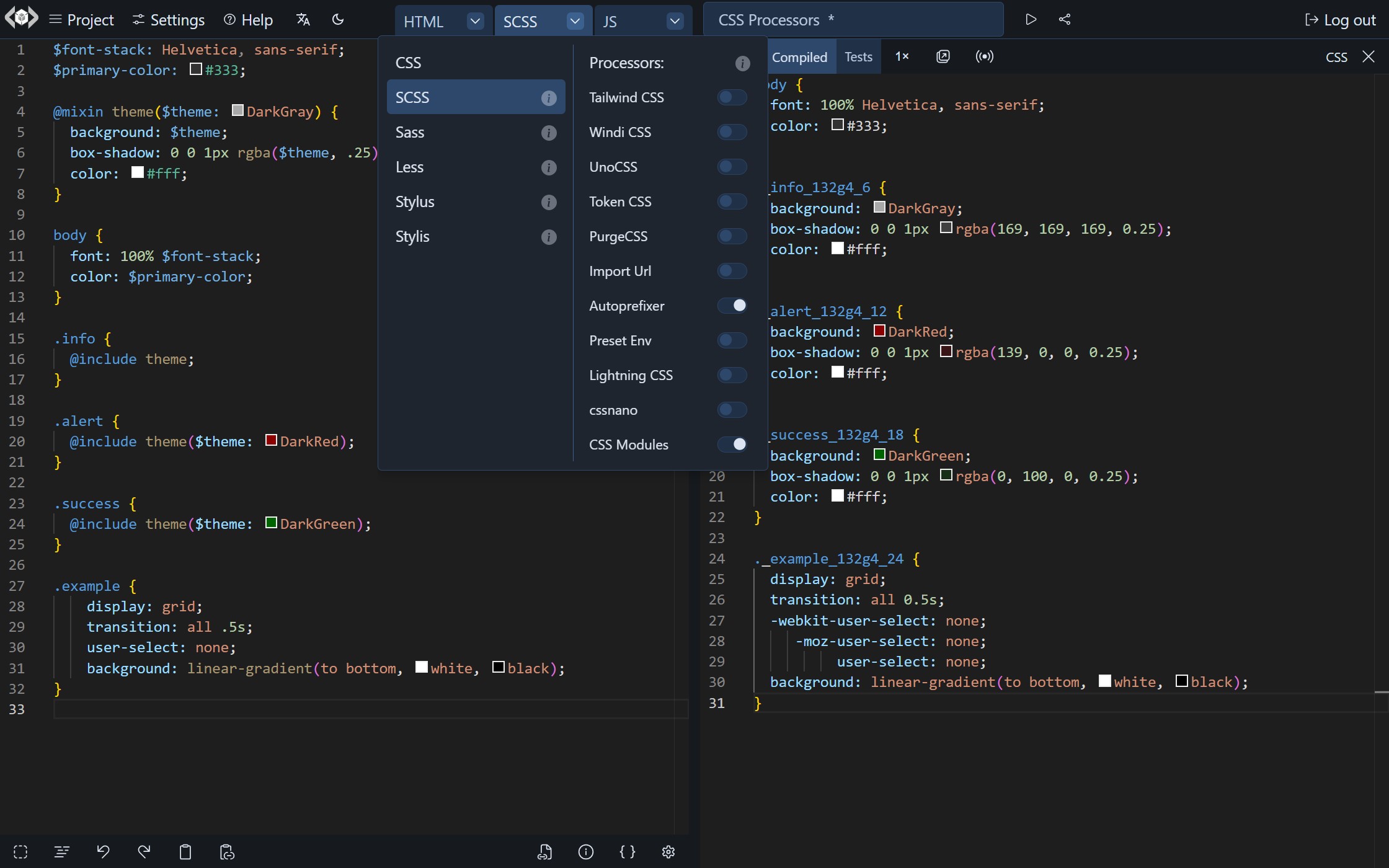 CSS Processors